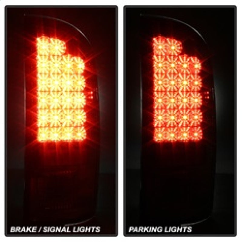 Spyder Dodge Ram 07-08 1500/Ram 07-09 2500/3500 LED Tail Lights Smoke ALT-YD-DRAM06-LED-SM 5002655