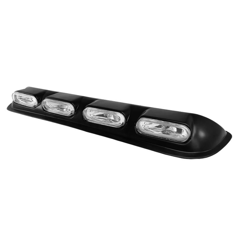 Spyder 4 Inch 4 Roof Oval Fog Lights W/Wire And Switch Clear FL-CH-GN148-C 5038166