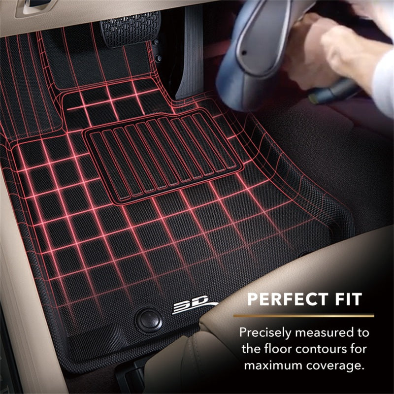 3D MAXpider 2023+ Volvo C40 Recharge Kagu Floor Mat- Black R1 R2 R3 L1VV04501509