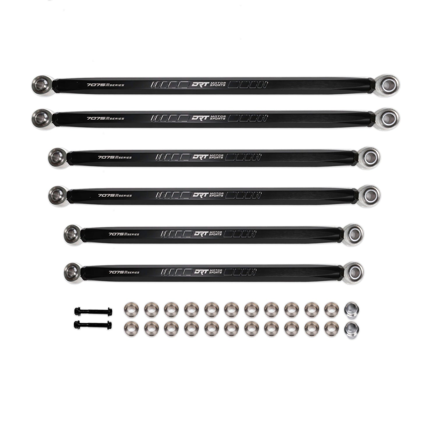 Billet Aluminum Race Series 7075 XD Hex Bar Radius Rod Set For Can Am Maverick R