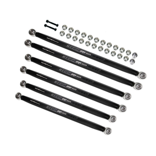 Billet Aluminum Race Series 7075 XD Hex Bar Radius Rod Set For Can Am Maverick R