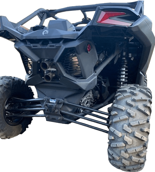 Aftermarket Assassins Full Exhaust for 2017+ Can-Am X3 Sidekick 3"