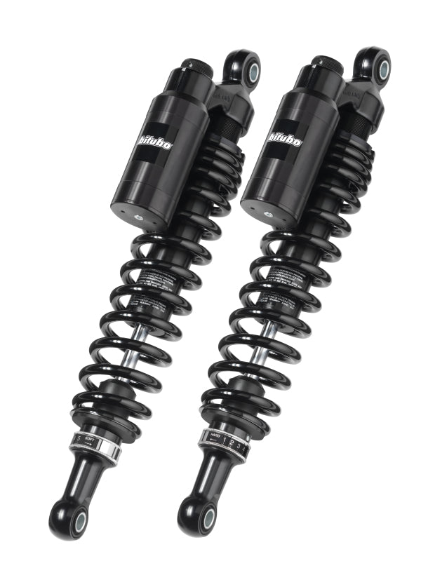 Bitubo Suspension Bitubo WMT0 Twinshocks Adj.: Spring Preload, Reb., Comp., Length 329mm, Piggyback Tank Dark Edition Y0069WMT02V2