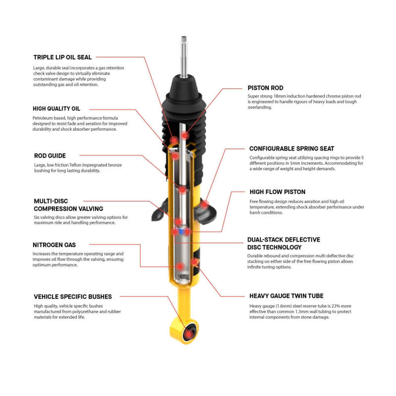 Old Man Emu ARB / OME Nitrocharger Plus Shock Landcruiser 75 63009