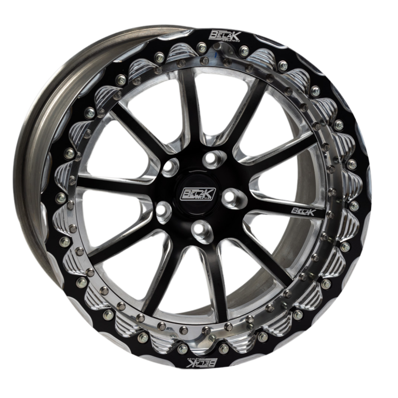 Belak Wheels Belak 18x9 / 5.75in BS / 5x120 BP / High Pad / Series 4 Wheel - Single Beadlock 18095120S45BS-SBL