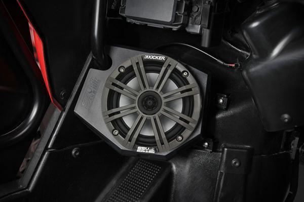 2014-2023 Polaris RZR Complete Kicker 3-Speaker Plug-&-Play Kit