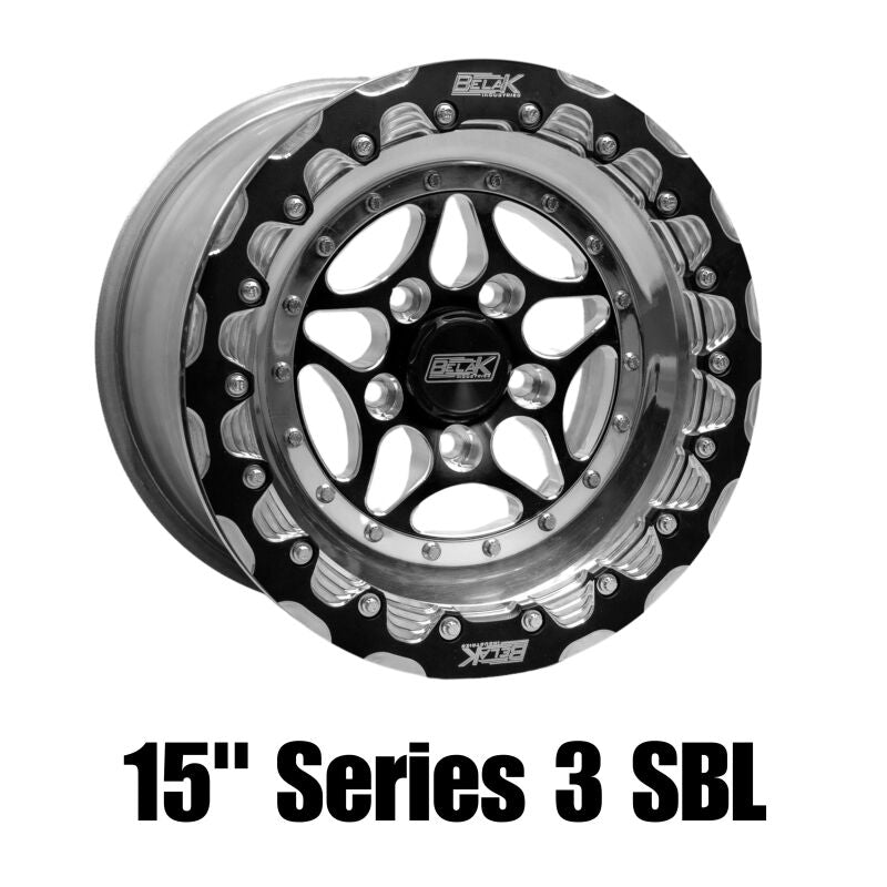 Belak Wheels Belak 15x9 / 6in BS / 5x120 BP / High Pad / Series 3 Wheel - Non-Beadlock 15095120S36BS-NBL