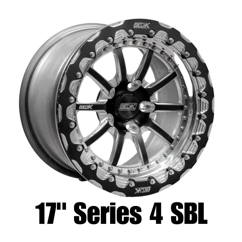 Belak Wheels Belak 17x10.5 / 8.25in BS / 6x135mm BP / Low Pad / Series 4 - Non-Beadlock Wheel 17106135S48BS-NBL