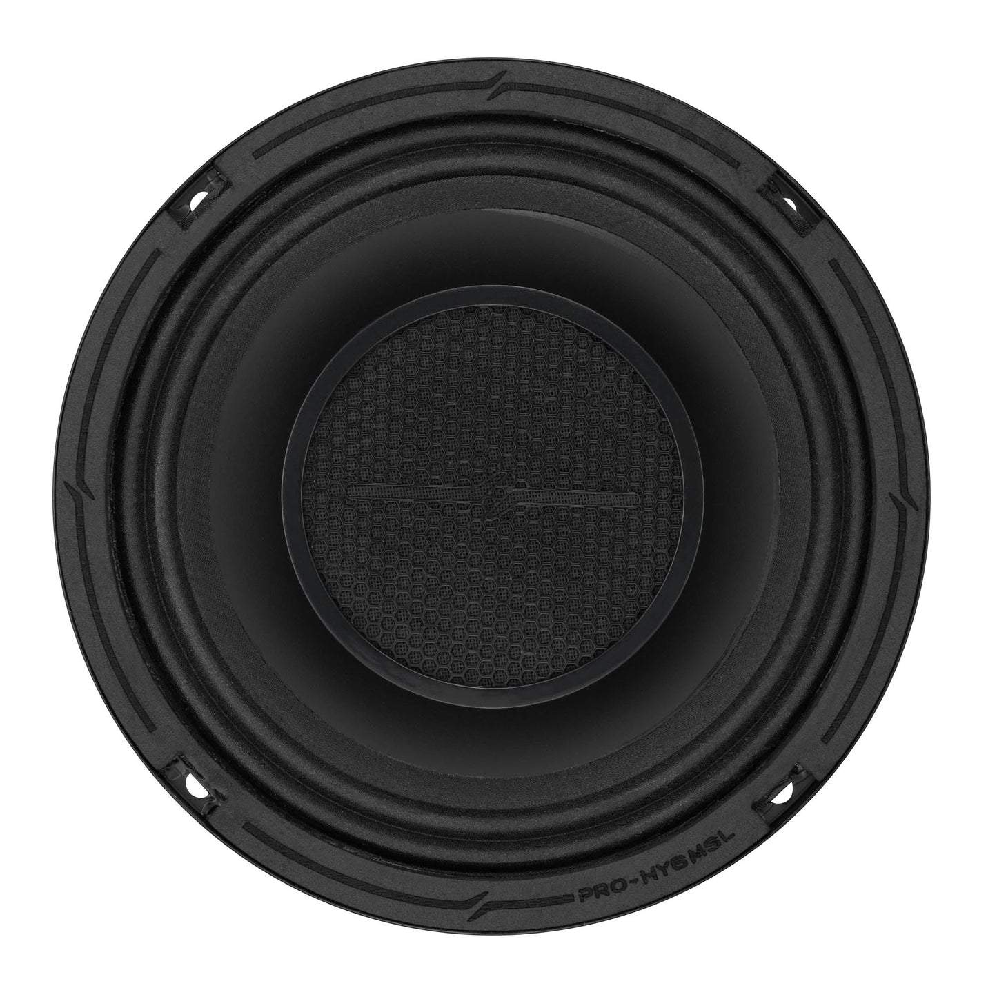 PRO 6.5" Shallow Coaxial Hybrid Mid-Range Loudspeaker with Built-in Driver | 150W RMS 8-Ohm