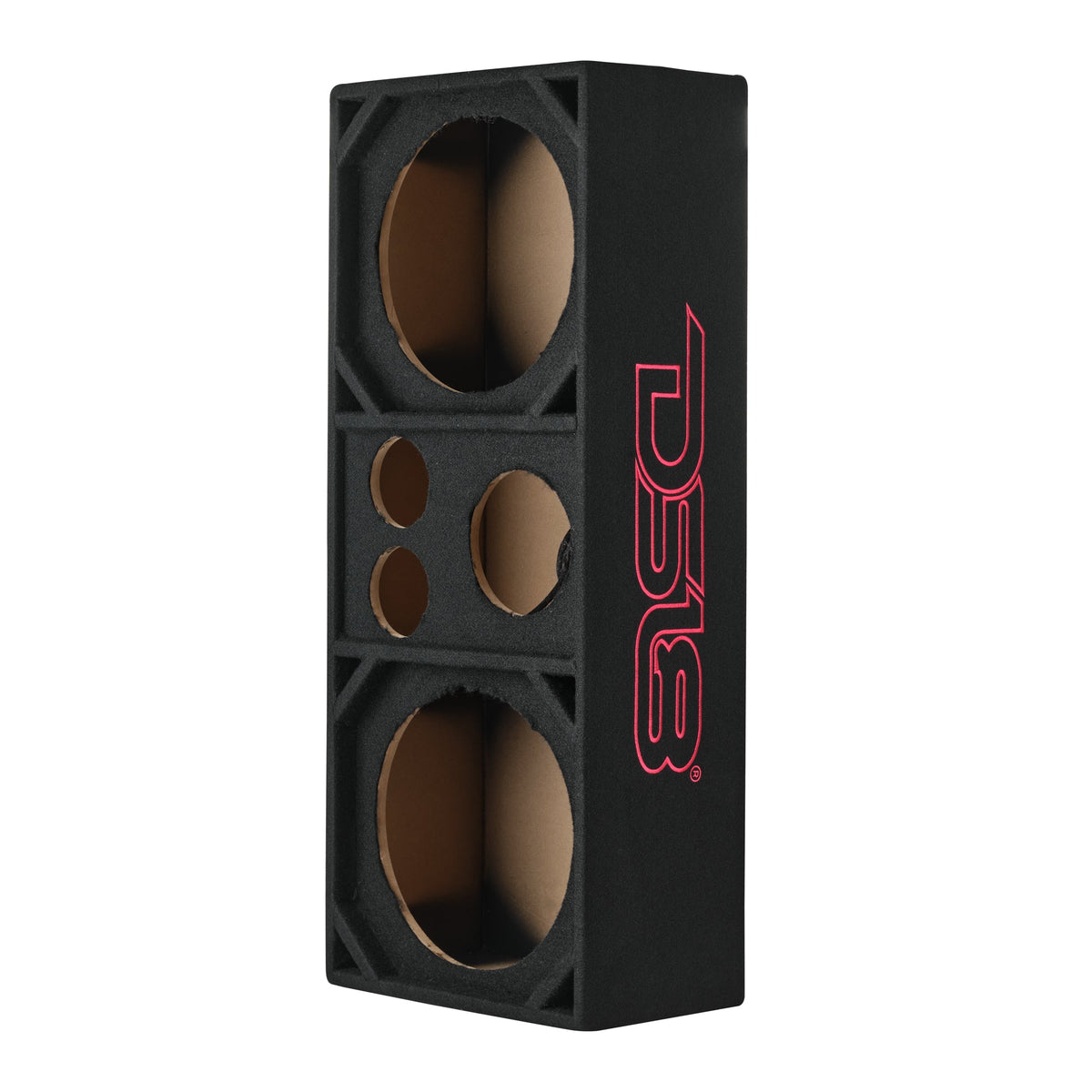 Dual 12” + Dual 4” Tweeter + 2” Driver Ported Voceteo Empty Enclosure | Speakon-Ready