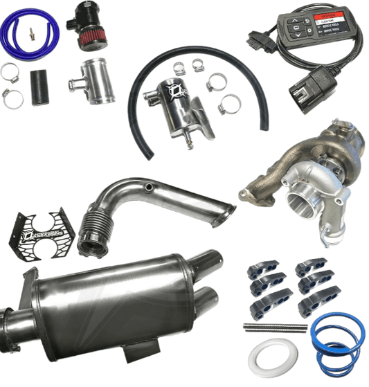 Aftermarket Assassins Stage 4 Sleeper Big Turbo for 2020 X3 RR 195 HP Lock & Load Kit