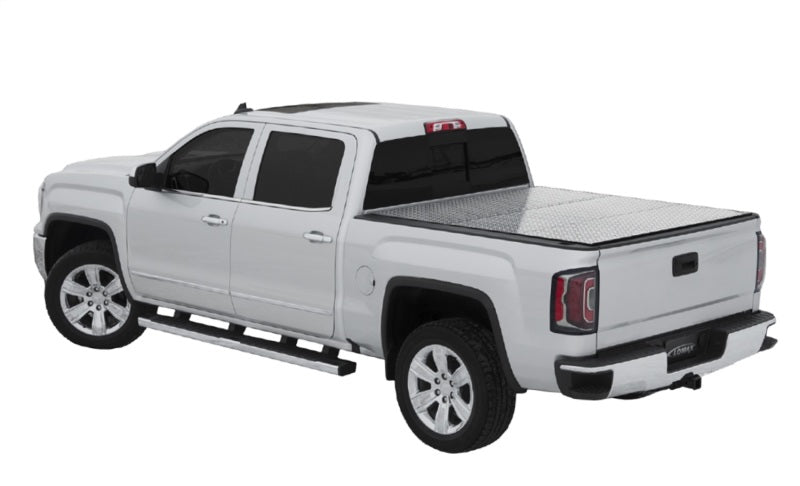 Access LOMAX Professional Series Tri-Fold Cover 2020+ Chevy/GMC 2500 3500 6ft 8in Bed-Diamond Plate B0020099