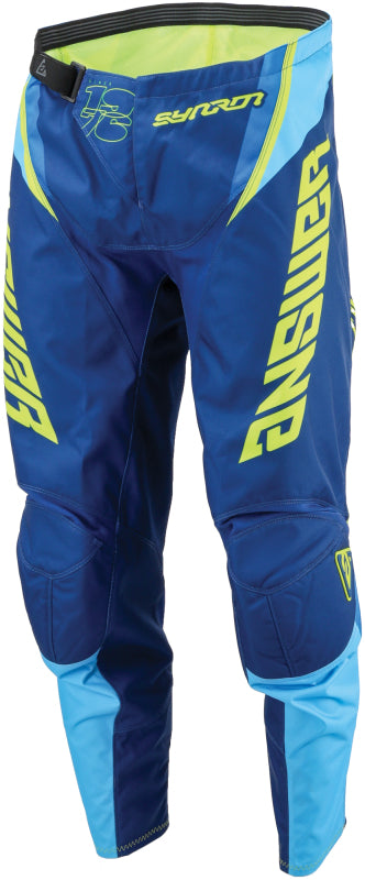 Answer 24 Syncron Envenom Pants Blue/Hyper Acid Size - 42 442443