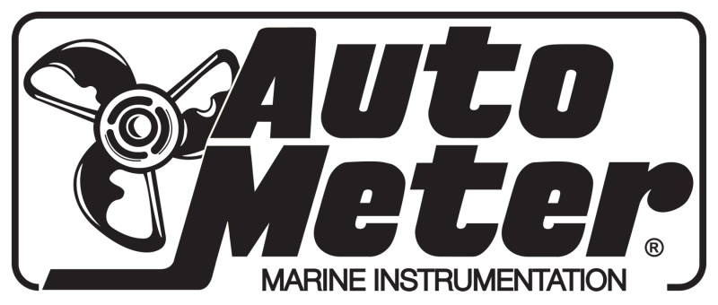 AutoMeter Marine Silver 3-3/8in. 140MPH GPS Speedometer Gauge 200638-33