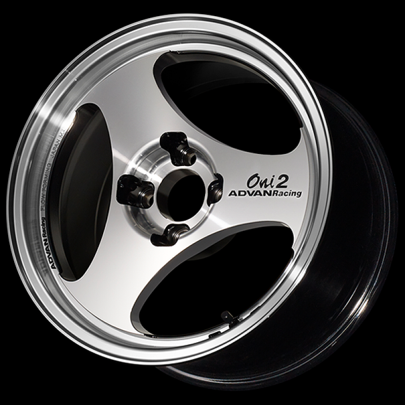 Advan ONI2 15x5.0 / +45 Offset / 4x100 / 63mm Bore / Machining and Diamond Cut YAY5A45ADC