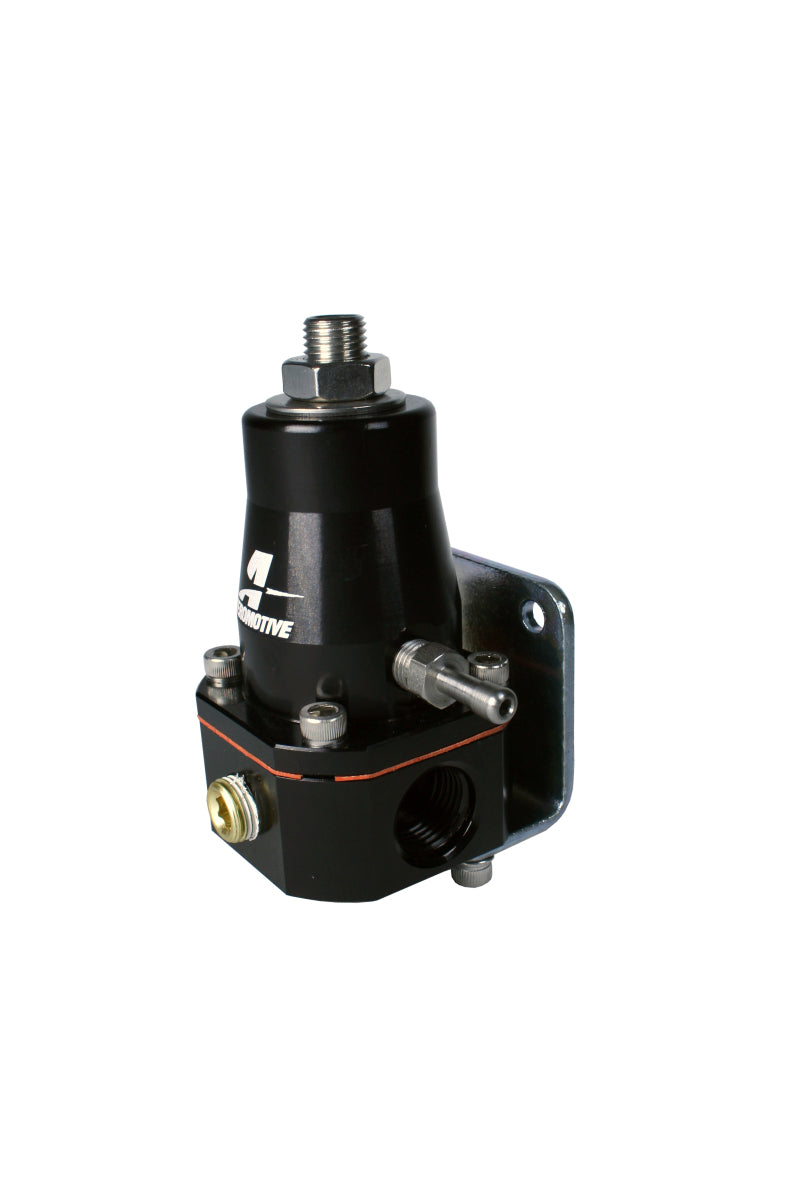 Aeromotive EFI Regulator, Billet, 2x -6 Inlet & -6 Return, (Black Anodized)