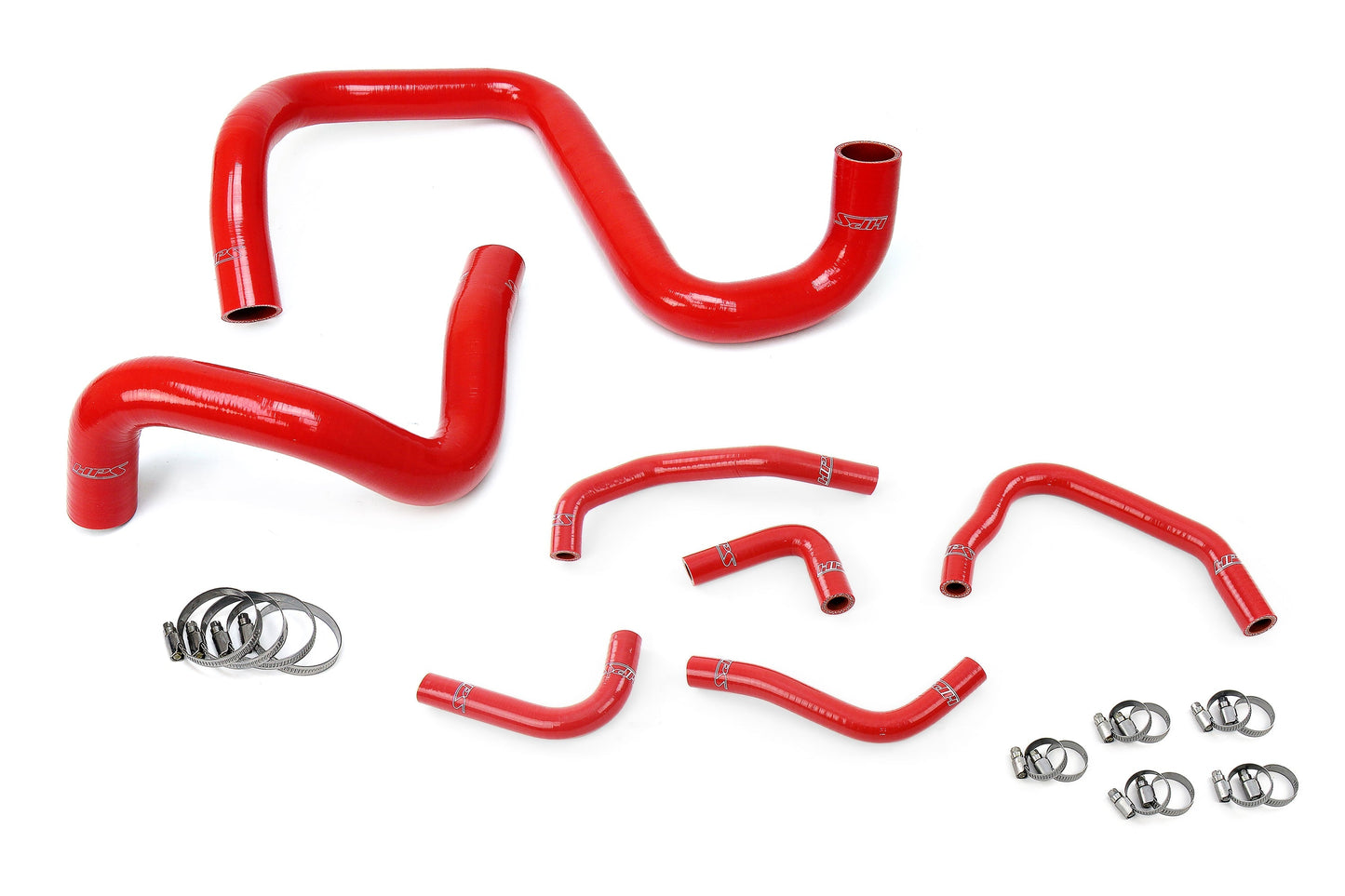 HPS Performance HPS Silicone Radiator + Heater Coolant Hose Kit Jeep 2012-2017 Wrangler JK & Unlimited 3.6L V6 Left Hand Drive, 57-1285