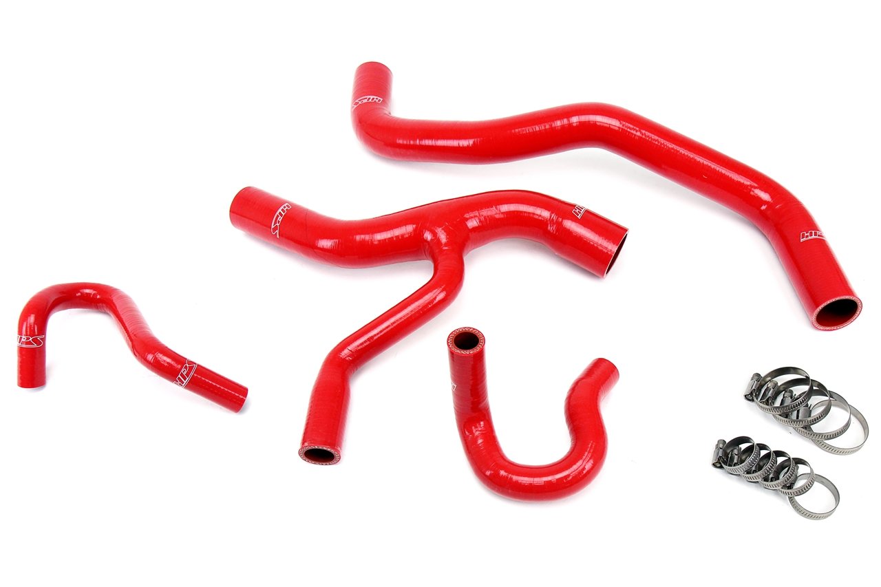 HPS Performance HPS Silicone Radiator + Heater Coolant Hose Kit Ford 1996-2001 Mustang GT 4.6L V8, 57-1416