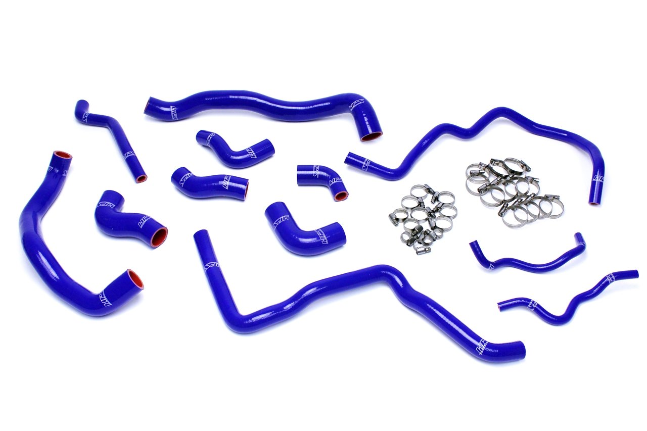 HPS Silicone Radiator + Heater Coolant Hose Kit Volkswagen 2006-2008 GTI 2.0T Turbo FSI Left Hand Drive, 57-1476