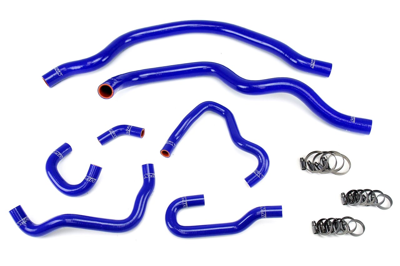 HPS Performance HPS Silicone Radiator + Heater Coolant Hose Kit Honda 2000-2005 S2000, 57-1489