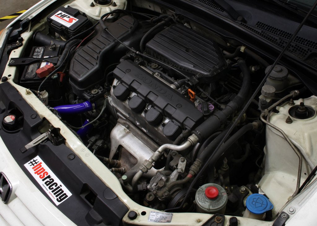 HPS Performance HPS Silicone Radiator Coolant Hose Kit Honda 2001-2005 Civic 1.7L Automatic Trans., 57-1526