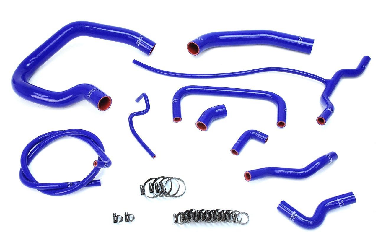 HPS Performance HPS Silicone Radiator + Heater Coolant Hose Kit Ford 2004-2011 Ranger 4.0L V6, 57-1661