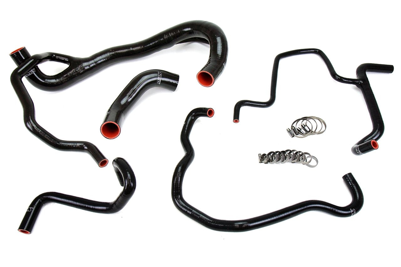 HPS Black Reinforced Silicone Radiator + Heater Hose Kit Coolant Dodge 15-16 Charger R/T Scat Pack 392 6.4L V8