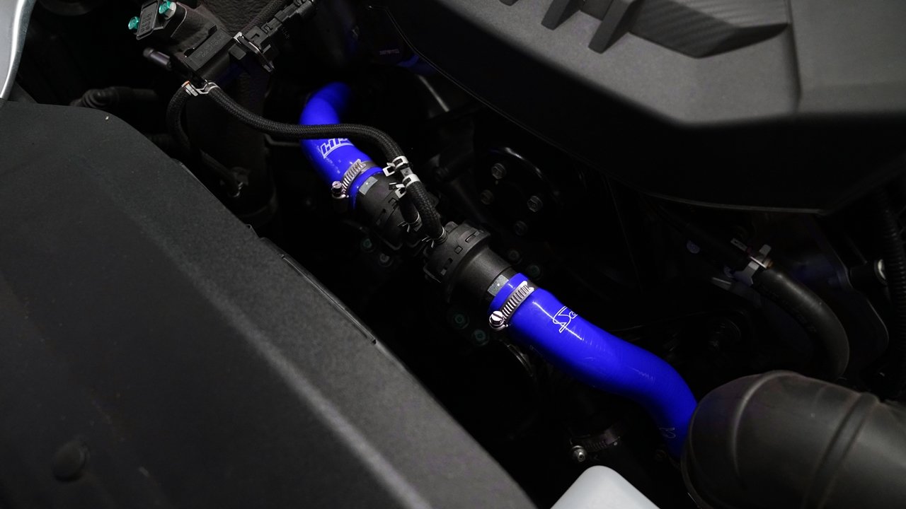 HPS Performance HPS Silicone Breather BOV Hose Kit 2019-2024 Genesis G70 3.3T V6 Twin Turbo, 57-2045