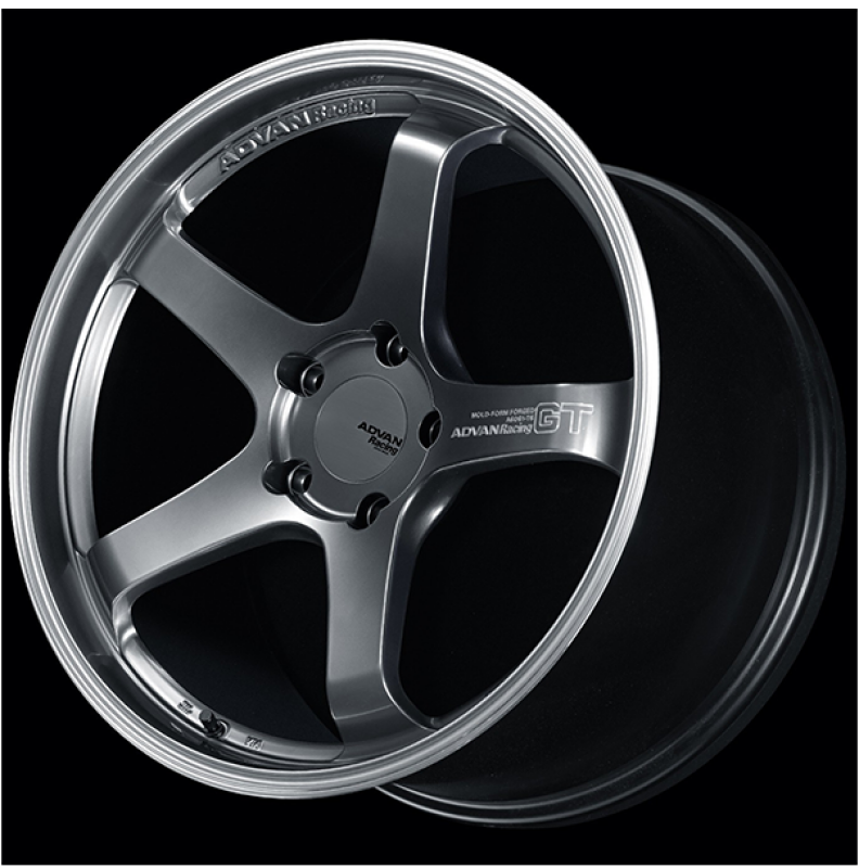 Advan GT Beyond 18x10 +35 5-114.3 Racing Titanium Black Wheel YAQB8K35ETB