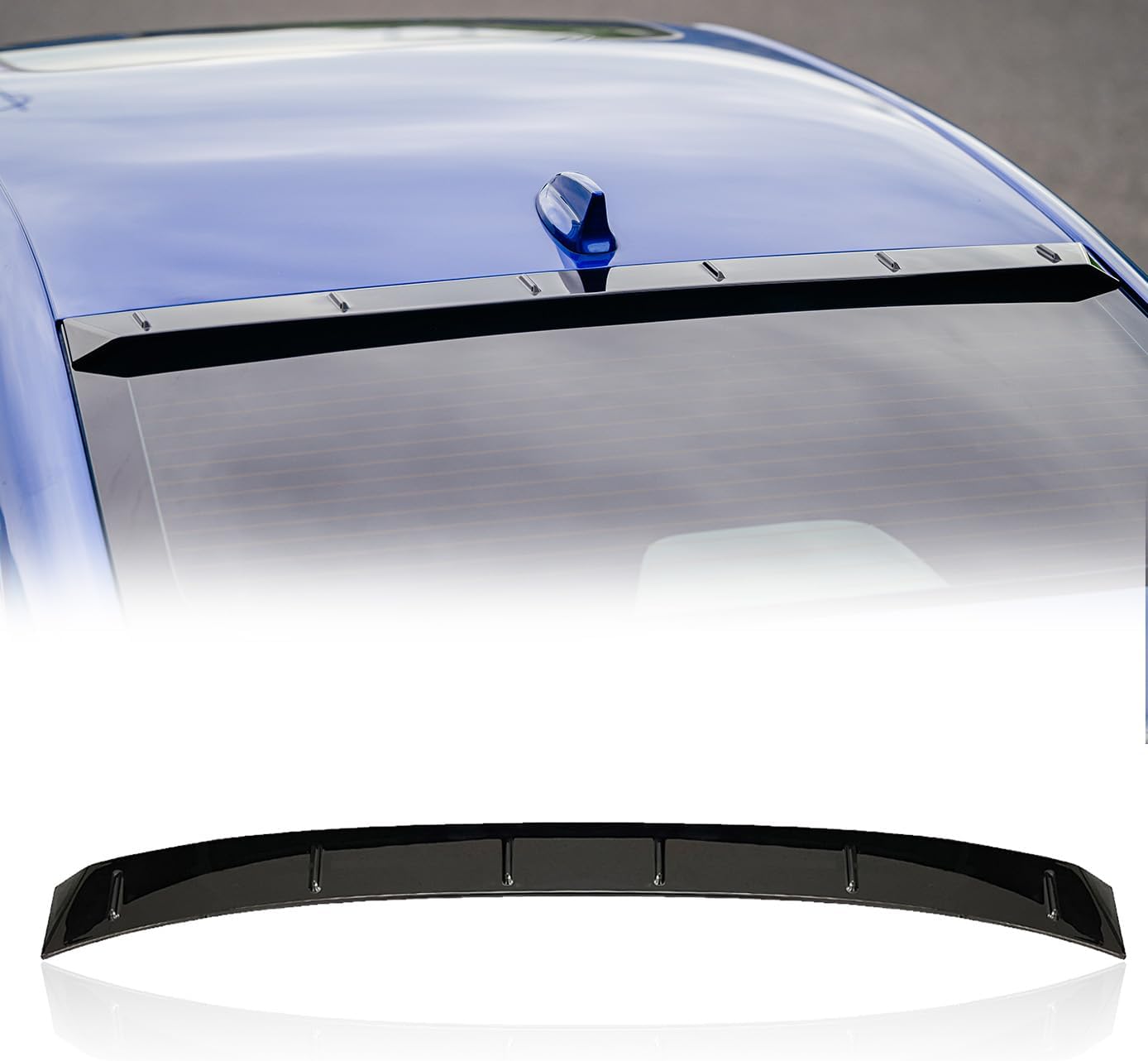 Xprite Rear Roof Spoiler Compatible with Honda Civic - AP-TOPWING-G1-C