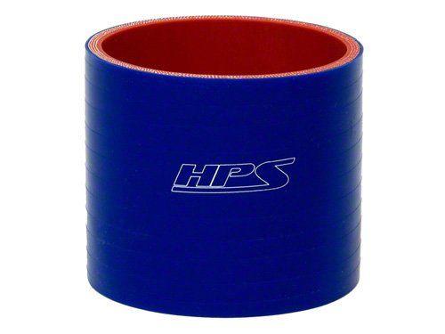 HPS 1-1/4" ID, 4" Length, Silicone Straight Coupler Hose, High Temp 4-ply Reinforced, 32mm ID, Blue