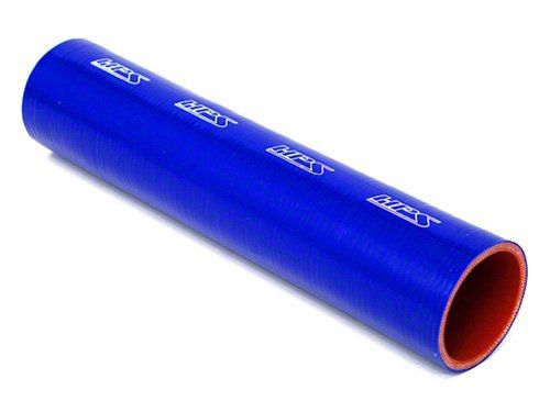 HPS 1-7/8" ID, 1 Foot Length, Silicone Straight Coupler Tube Hose, High Temp 4-ply Reinforced, Blue, 48mm ID