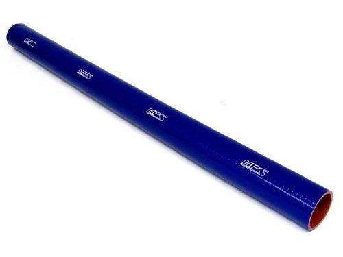 HPS 3-1/4" ID, 3 Feet Length, Silicone Straight Coupler Coolant Tube Hose, High Temp 4-ply Reinforced, Blue, 83mm ID
