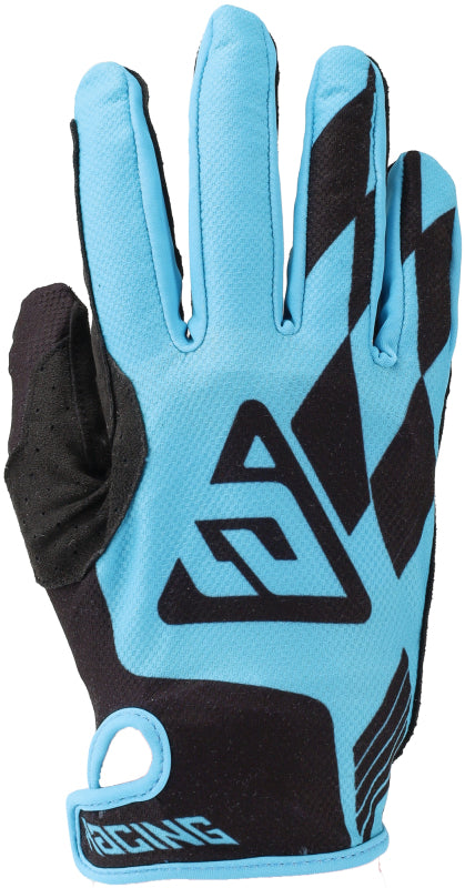 Answer 24 Ascent Prix Gloves Blue/Black Youth - Medium 442853