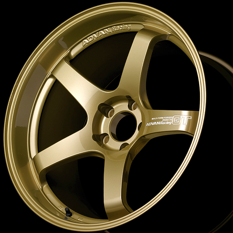 Advan GT for Porsche 18x11.0 / +40 Offset / 5x130 / 71.6mm Bore / Racing Gold Metallic YAQ8M40PZP