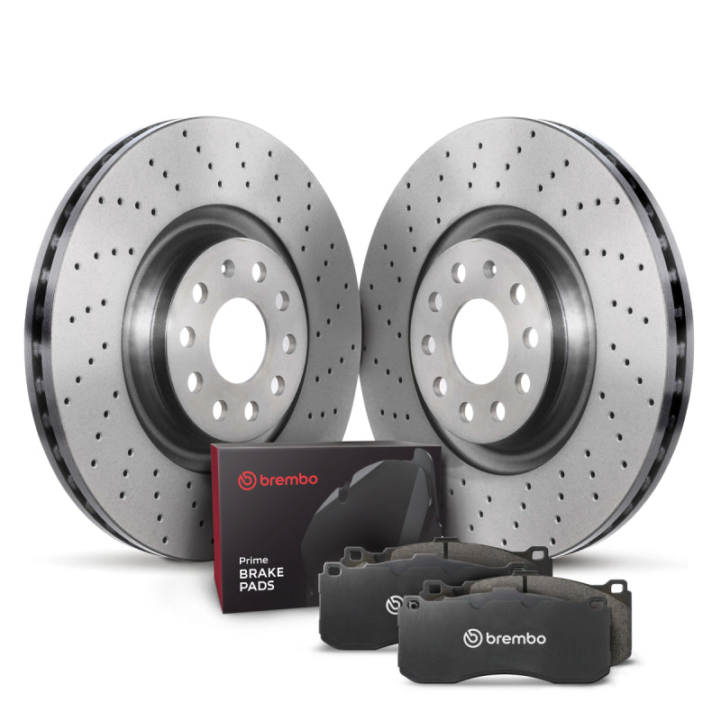 Brembo OE 05-08 Jaguar X-Type Rear Disc Brake Kit KTX4065