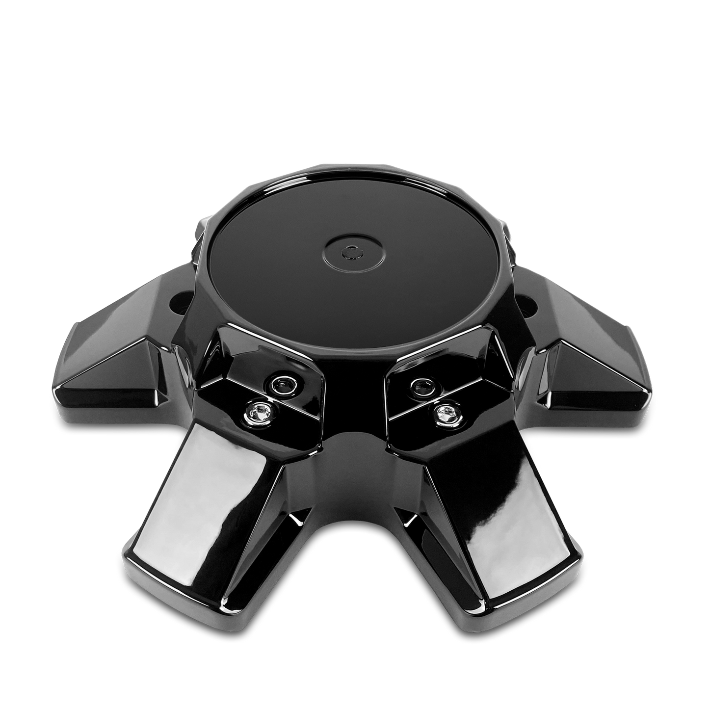 HD Off-Road - Off-Road Gloss Black Trailer Wheel Center Caps