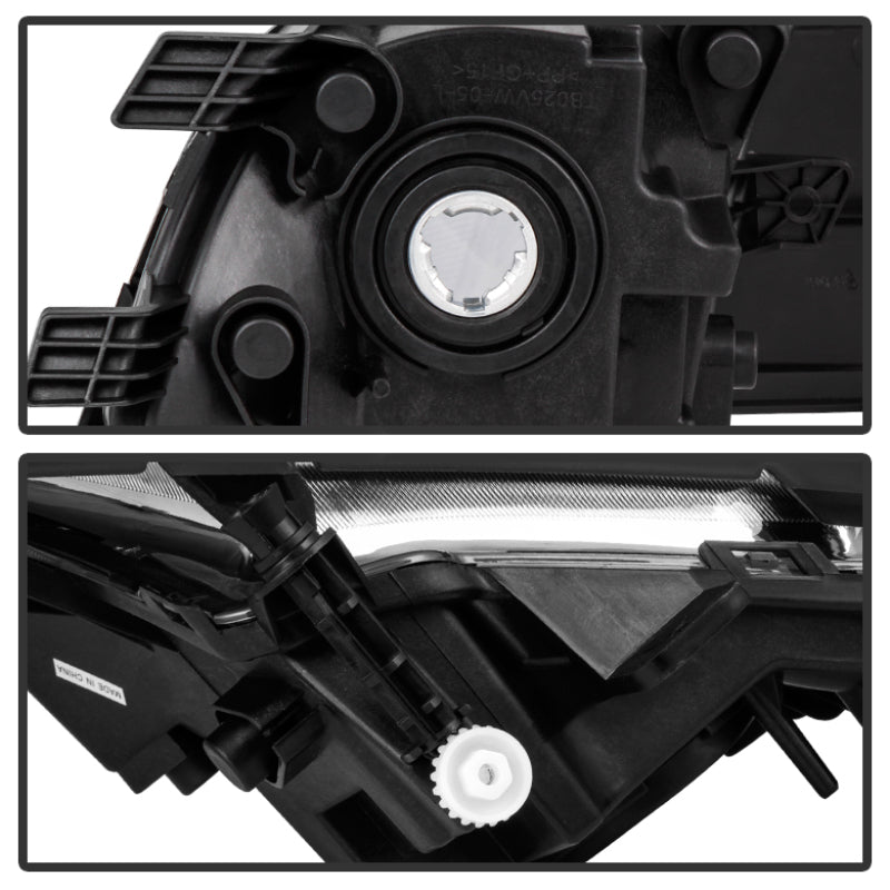 Spyder Volkswagen Jetta MK6 2015-2016 Sedan 4Dr only OEM Style Fog Lights w/Switch Clear FL-VJ2015-C 5082268