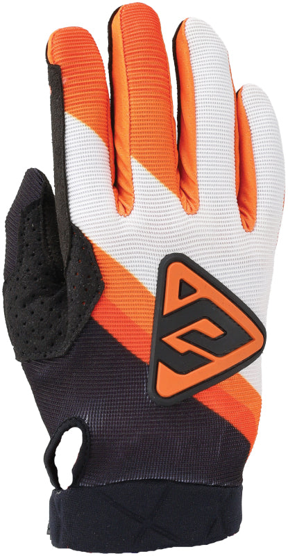 Answer 24 Peak Flo Gloves Black/Hyper Orange/White - Medium 442802