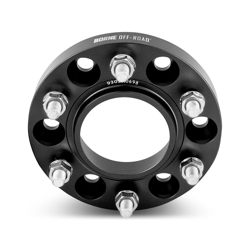 Borne Off-Road Wheel Spacers - 6x139.7 - 78.1 - 25mm - M14 - Black BNWS-005-250BK