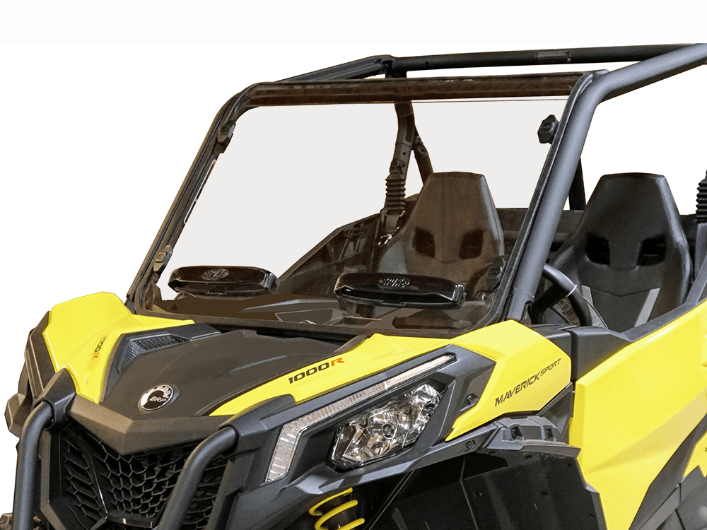 Spike Can-Am Maverick Trail/Sport & 2021+ Commander Front W/S w/Dual Vents-HC
