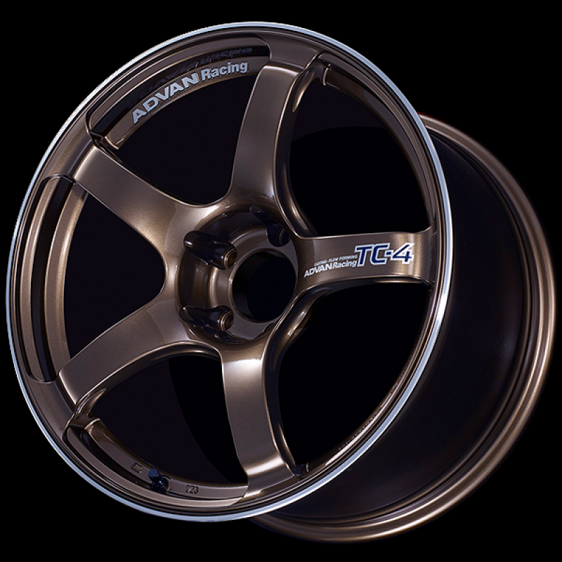 Advan TC4 17x6.5 / +40 Offset / 4x100 / 63mm Bore / Umber Bronze Metallic and Ring YAD7D40AUAR