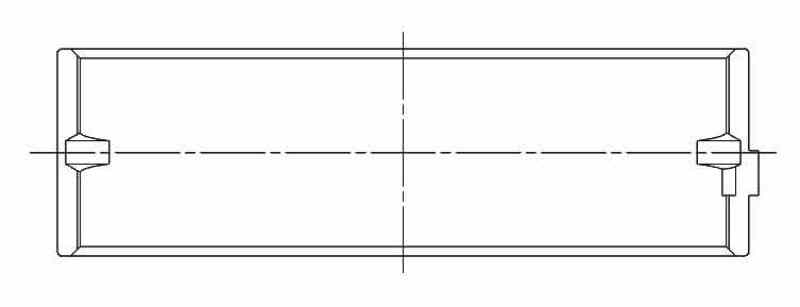 ACL Ford 351C .010 Oversized Race Main Bearing Set - CT-1 Coated 5M1010HC-01