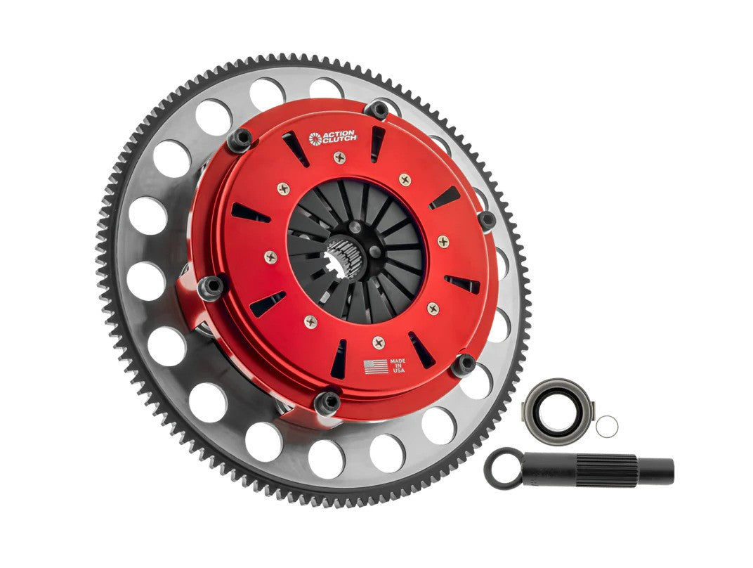 Action Clutch 16-21 Honda Civic Type-R 2.0L (K20C1) Turbo 7.25in Twin Disc Clutch w/Steel Flywheel ACR-2425