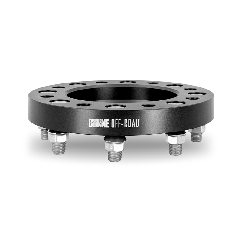 Borne Off-Road Wheel Spacers - 8X170 - 125 - 45mm - M14 - Black BNWS-002-450BK