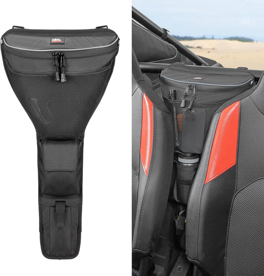 Kemimoto Center Storage Bag with Cup holder 2024-2025 Polaris RZR XP 1
