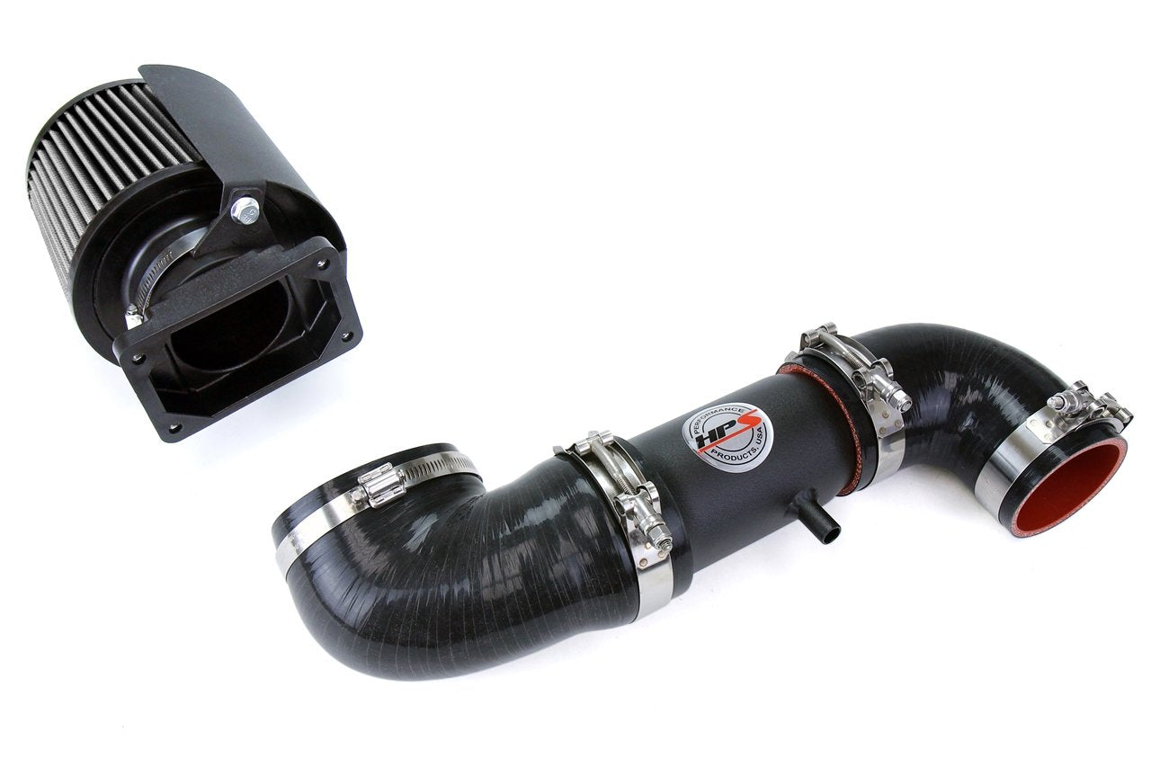 HPS Performance HPS Shortram Air Intake Kit 1991-1999 Dodge Stealth DOHC V6 3.0L Non Turbo, Includes Heat Shield, 827-151