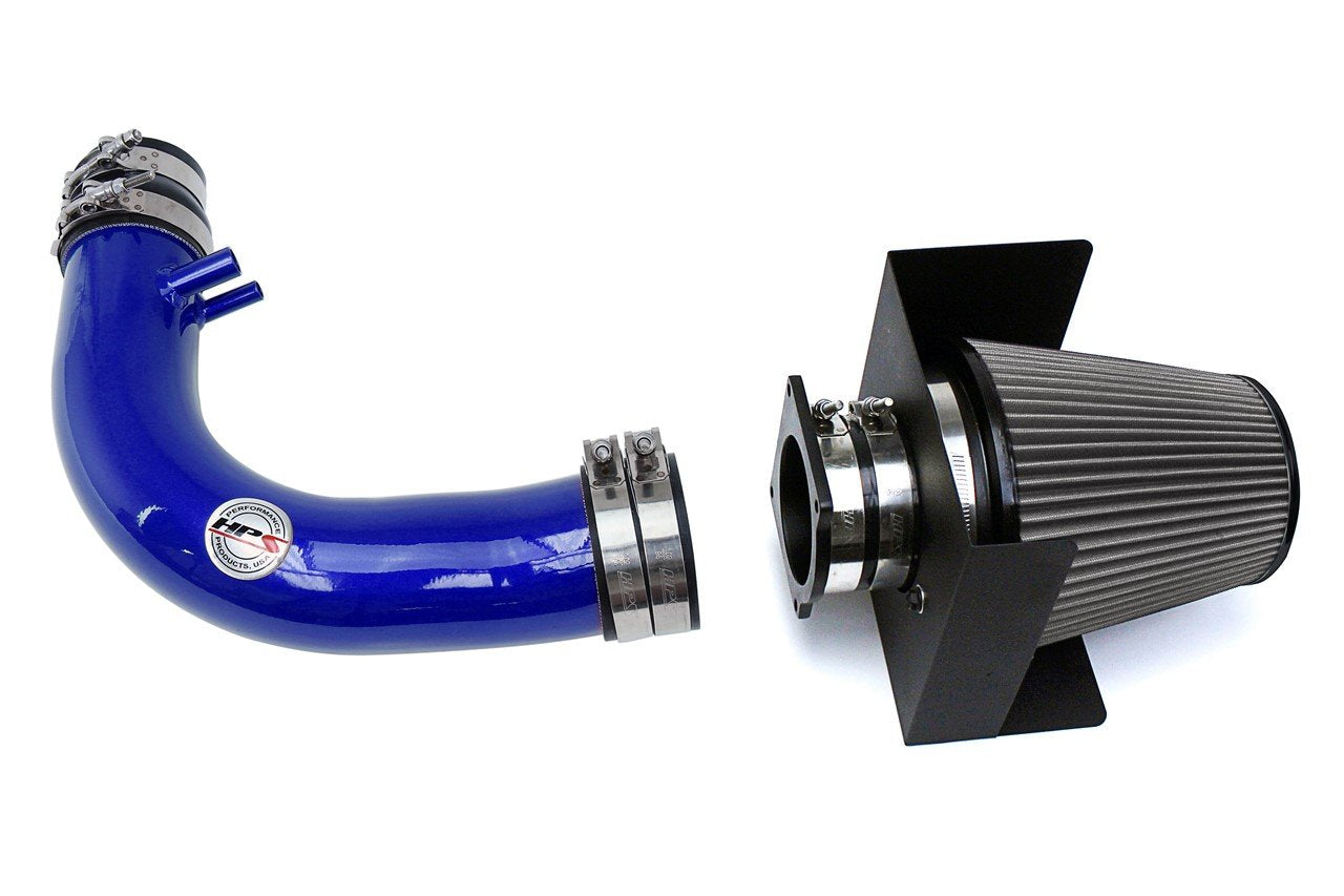 HPS Performance HPS Shortram Air Intake Kit 2001-2003 Ford Lobo 5.4L V8, Includes Heat Shield, 827-540