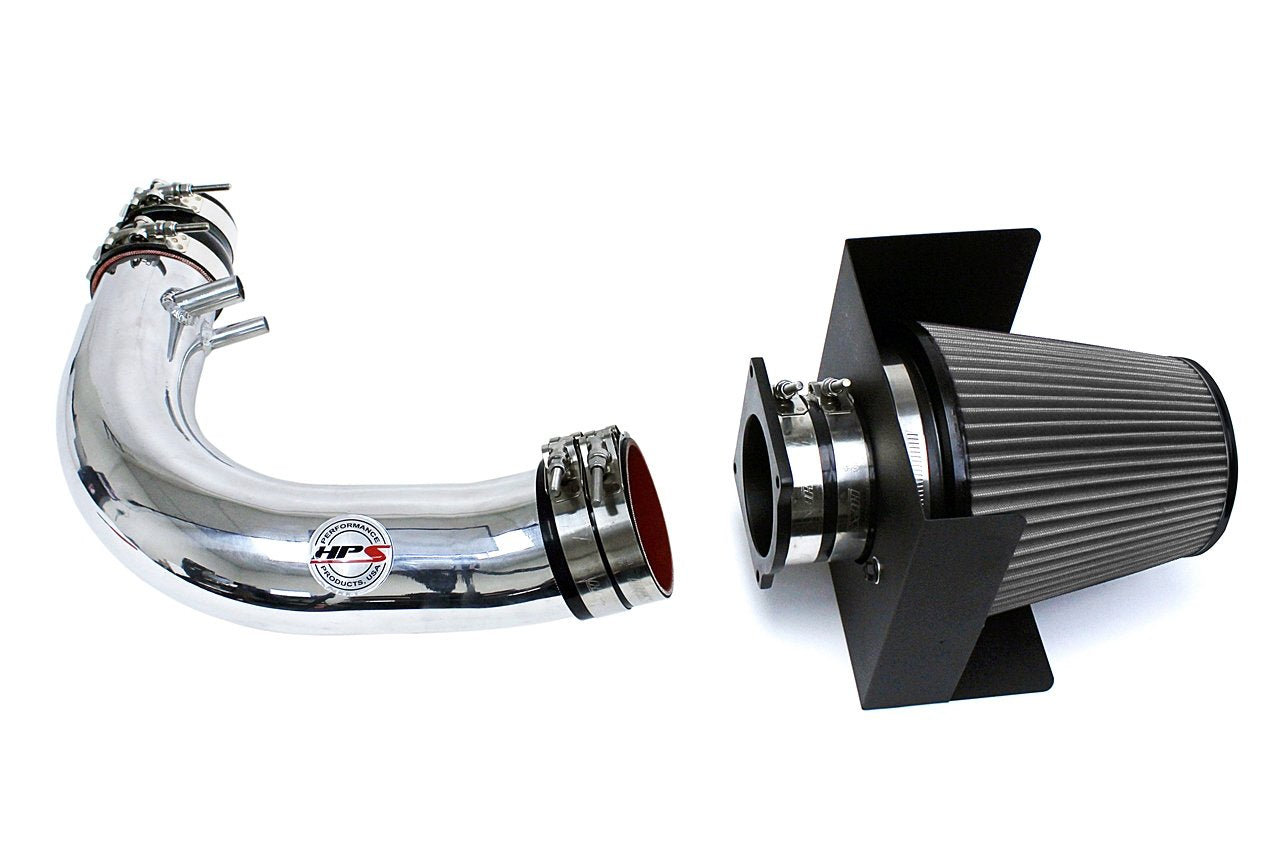 HPS Performance HPS Shortram Air Intake Kit 2004 Ford F150 Heritage 4.6L V8, Includes Heat Shield, 827-540