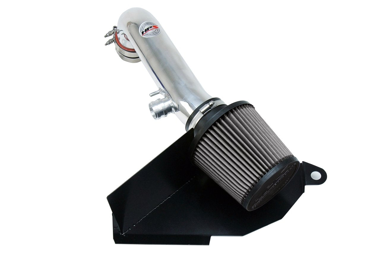 HPS Performance Products HPS Shortram Air Intake Kit 2015-2019 Volkswagen Golf 1.8T TSI Turbo, Includes Heat Shield, 827-577
